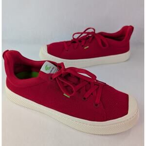 CARIUMA IBI Men 10 Women 11.5 LOW RAW RED KNIT SNEAKER| 251168